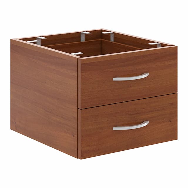 Тумба подвесная с 2-мя ящиками Skyland СРС-2V.1 орех французский 407х448х325 IMAGO PLUS