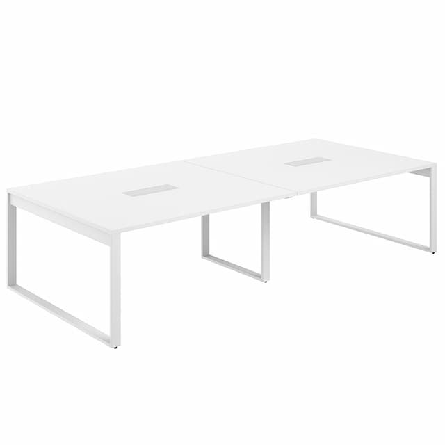 Стол для переговоров 3200х1638х750 Norden Allegro AG.3216.WH.72.WH