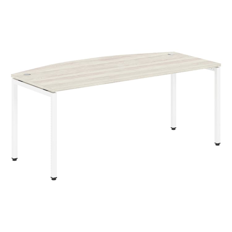 Стол руководителя Skyland XSET 189 сосна эдмонт/белый 1800х914х750 XTEN-S