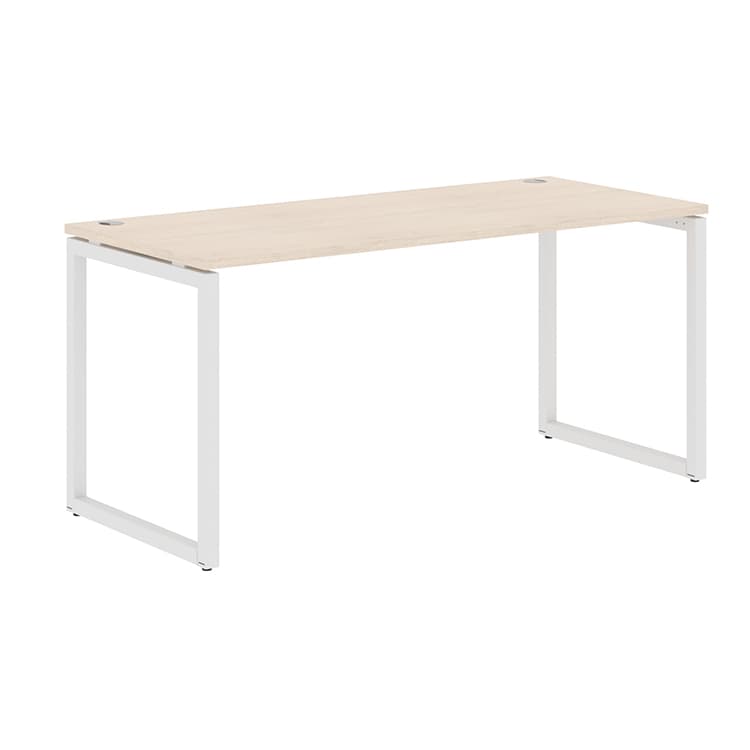 Стол прямой Skyland XQST 167 бук тиара/белый 1600х700х750