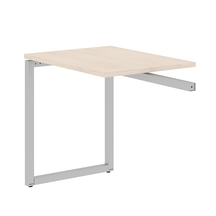 Брифинг приставка Skyland XQB 860 Бук Тиара/Алюминий 800х600х750