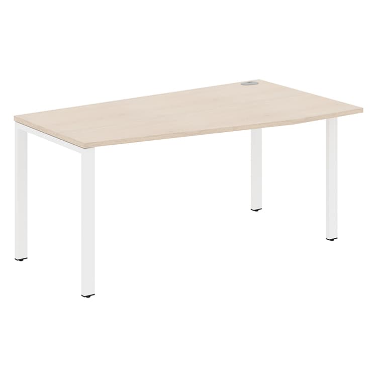 Стол эргономичный Skyland XS6CT 169(R) бук тиара/белый 1600х900х750 XTEN-S60