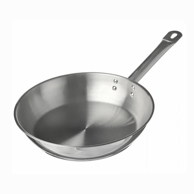 Сковорода 24 см, h 6 см, нерж. P.L. Proff Cuisine КАТУНЬ EcoLine ИНДУКЦИЯ КТ-ОБ-СН-24 (81240409)