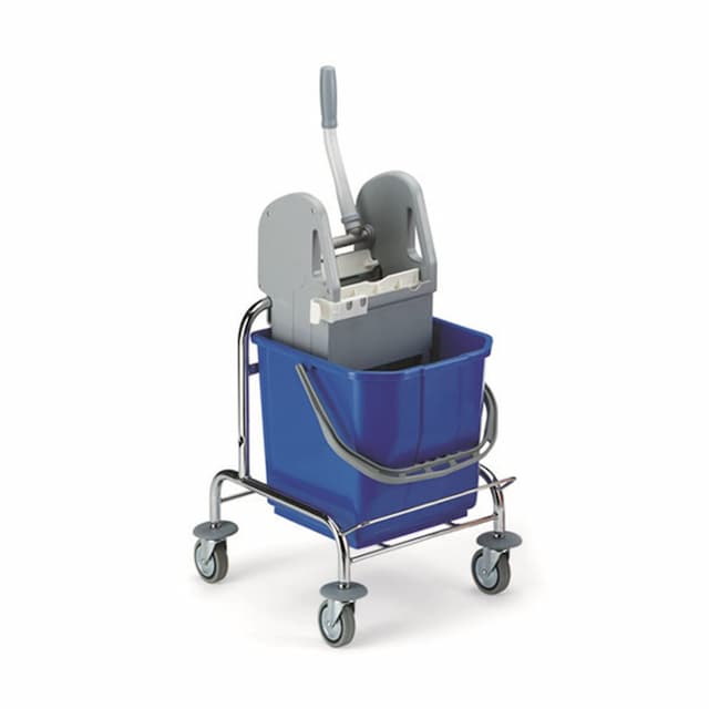 Тележка TTS Sam 25 (1x25 л), хромир. без ручки и бамперов, с отжимом Tес.