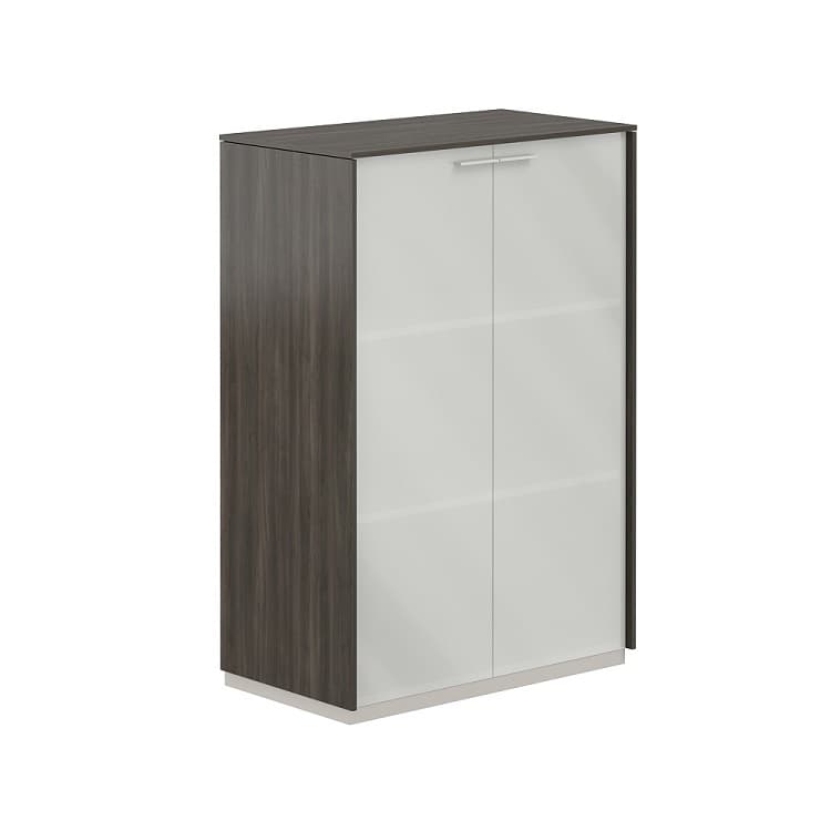 Шкаф средний со стеклом Norden Атлас NZ-0335.BT.GLM