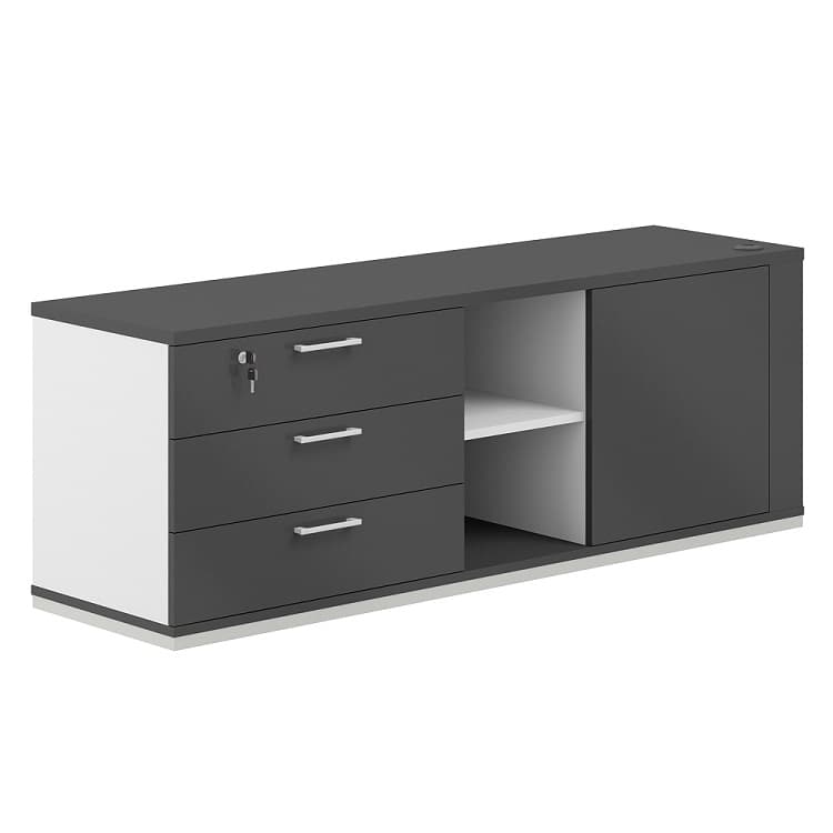 Тумба опорная левая Norden Allegro AG.295.WH.AN.AN.L