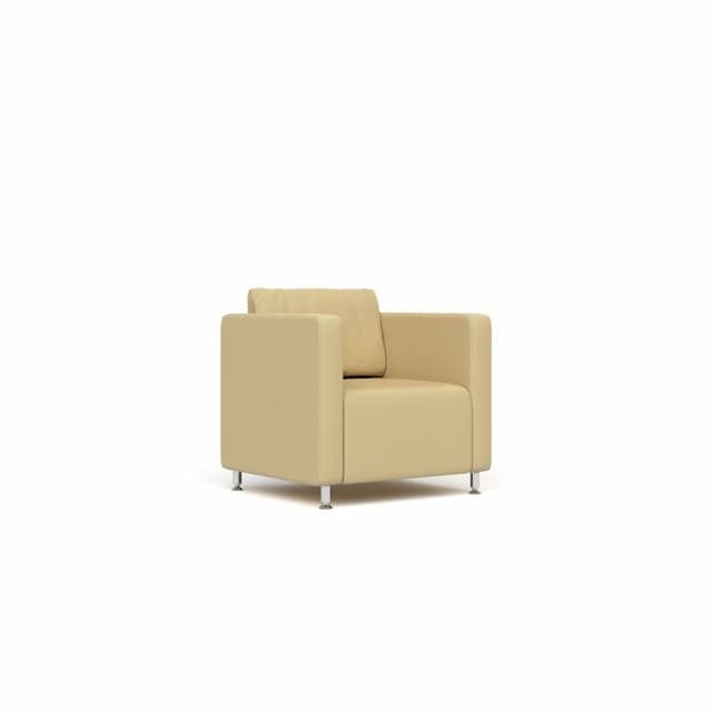 Кресло Юнитекс РОБИН Rb.002.01 экокожа премиум / бежевая