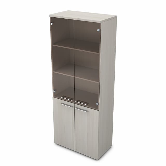 Шкаф АЛСАВ Gloss line 9НШ.005.12 Ivory/металл глянец