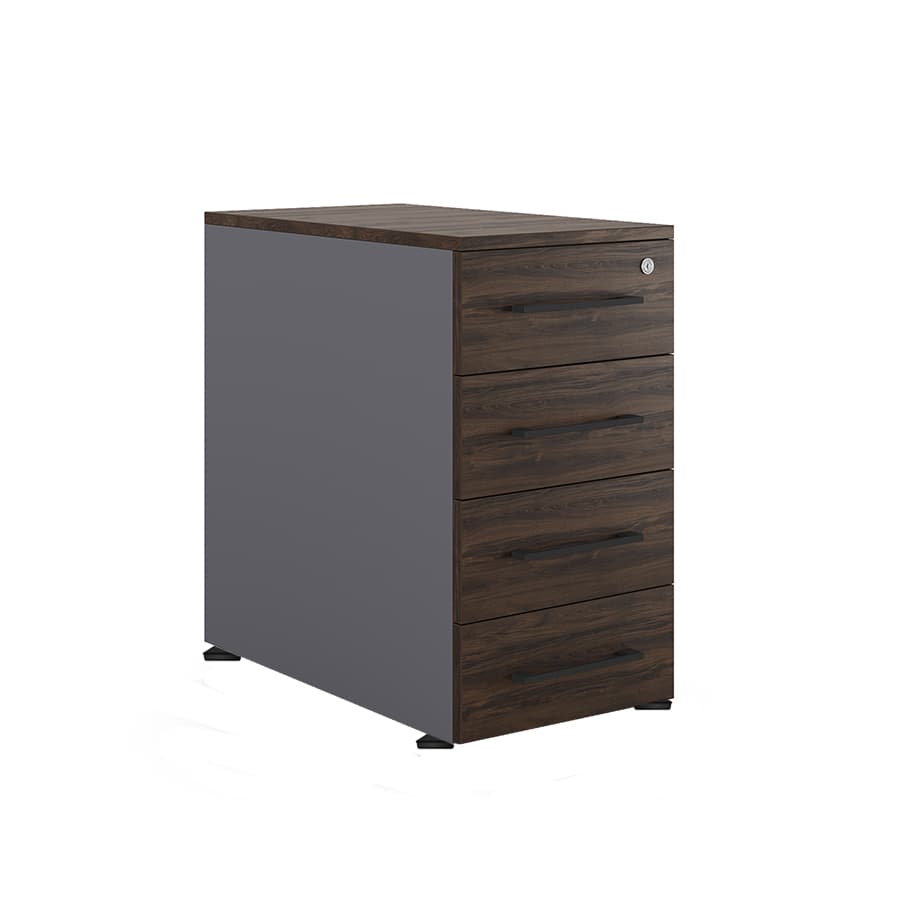 Тумба приставная Kobor TS4-40/80 graphite/charlston