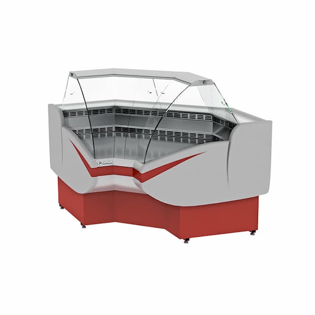 Витрина холодильная Cryspi Gamma-2 IC  угол внутр. без боковин