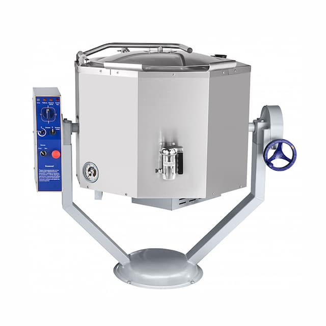 Котел пищеварочный Abat КПЭМ-100-ОМР со сливным краном