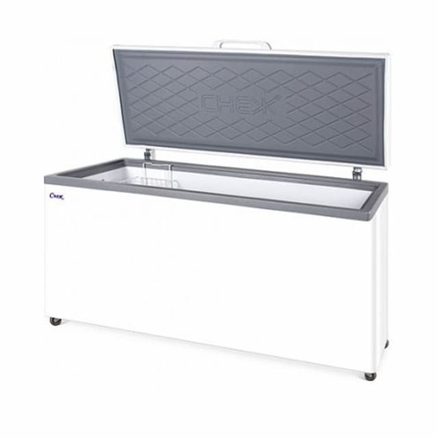 Ларь морозильный Снеж МЛК-500 нержавеющая крышка