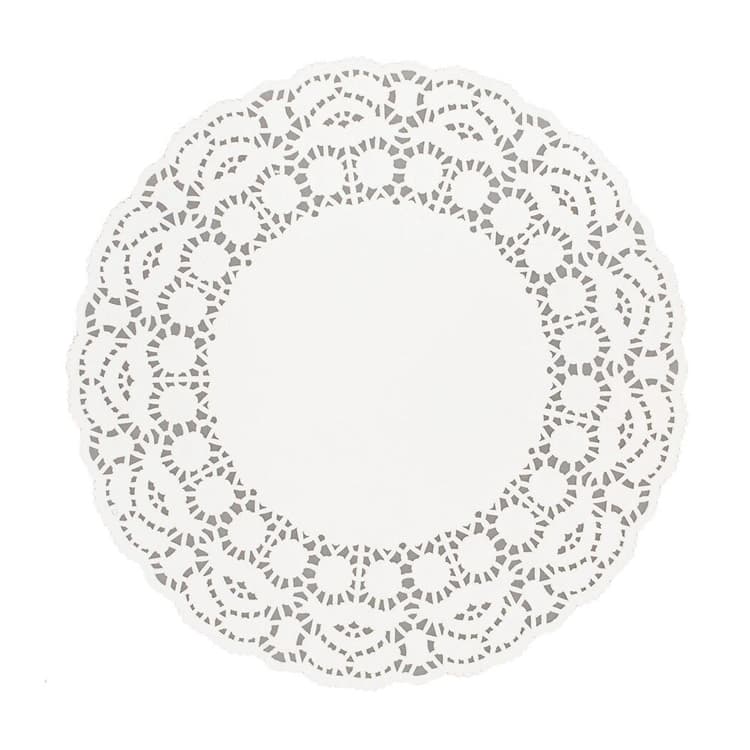Салфетки бумажные ажурные 10 см, 250 шт/уп, P.L. Proff Cuisine